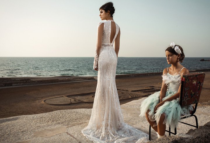 高级定制婚纱品牌Gala by Galia Lahav 2024婚纱广告大片