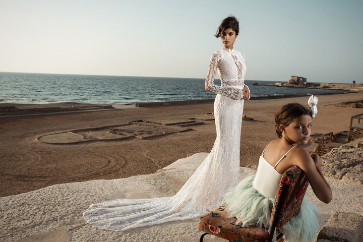 高级定制婚纱品牌Gala by Galia Lahav 2024婚纱广告大片