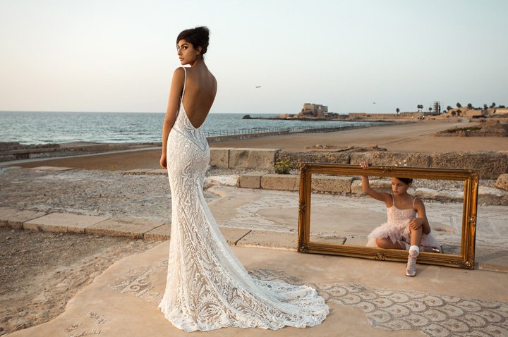 高级定制婚纱品牌Gala by Galia Lahav 2024婚纱广告大片