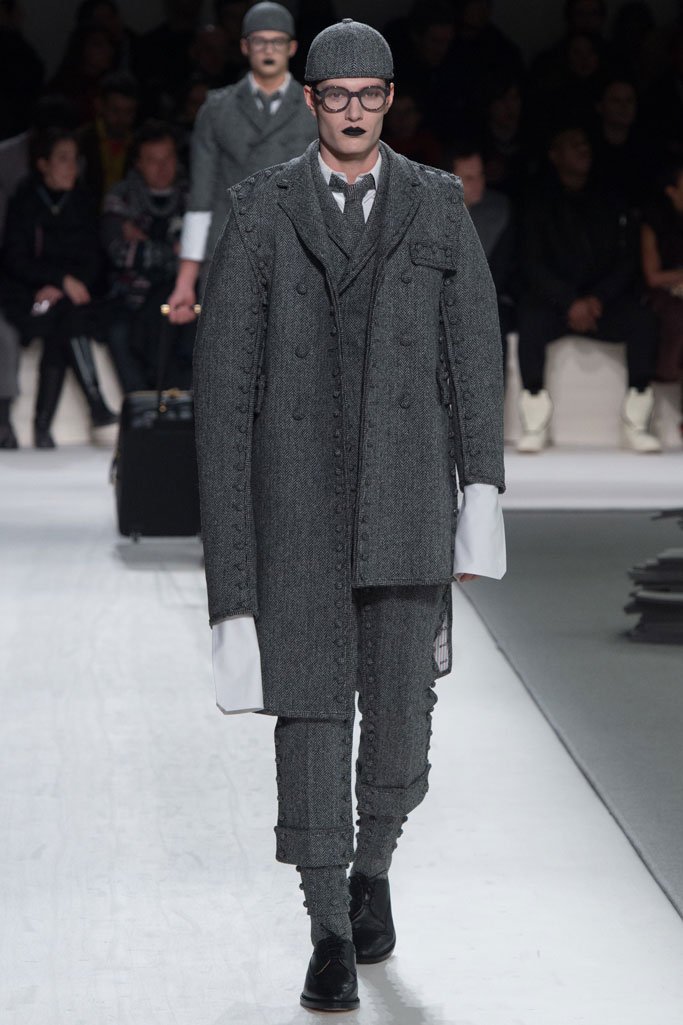 Thom Browne 2024巴黎男装周秋冬男装秀