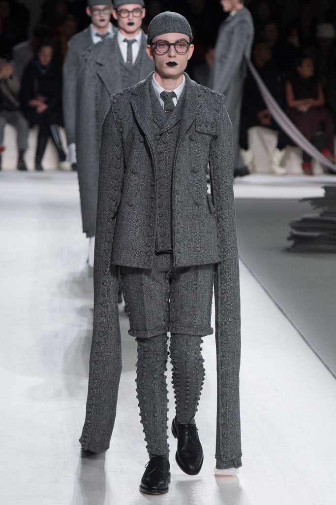 Thom Browne 2024巴黎男装周秋冬男装秀