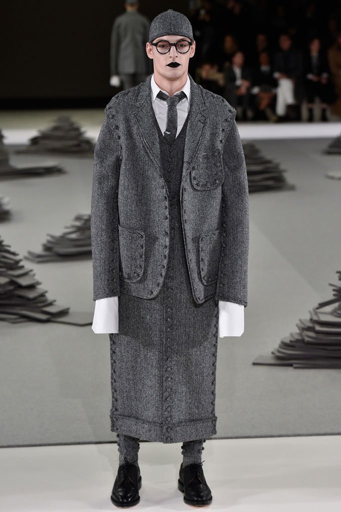 Thom Browne 2024巴黎男装周秋冬男装秀