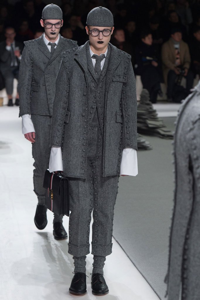 Thom Browne 2024巴黎男装周秋冬男装秀