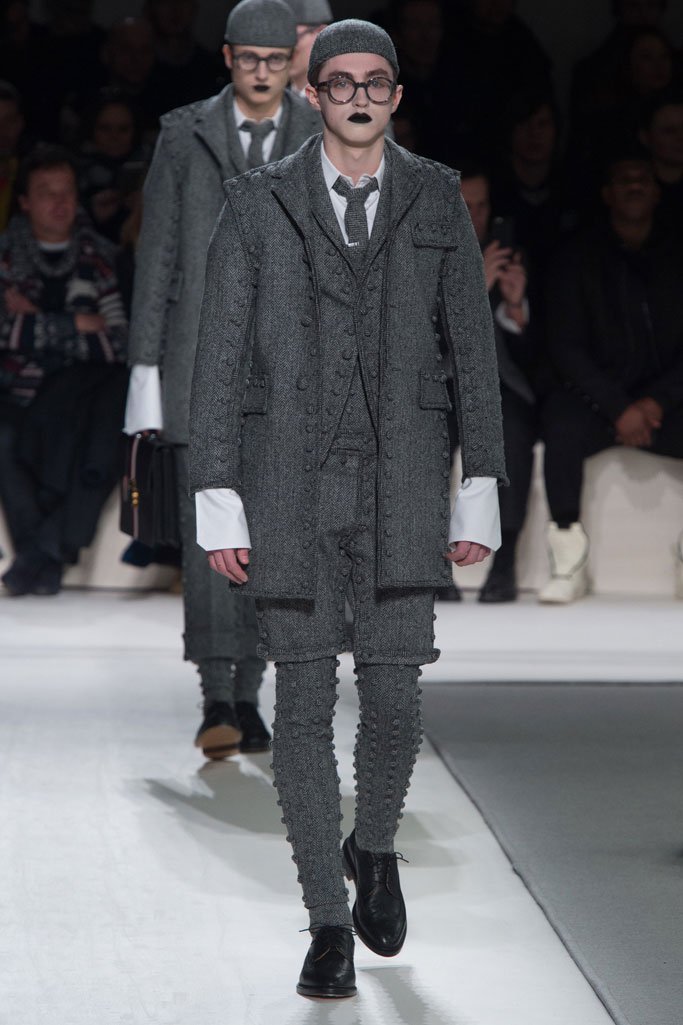 Thom Browne 2024巴黎男装周秋冬男装秀