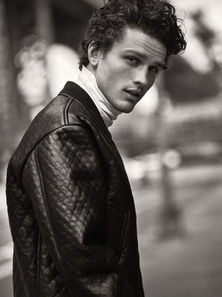 Simon Nessman 演绎杰尼亚《GQ》时尚杂志大片