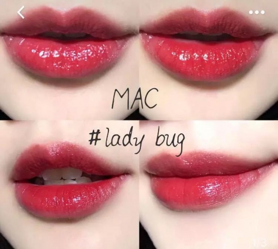 maclady bug试色 这款口红盲买不出错