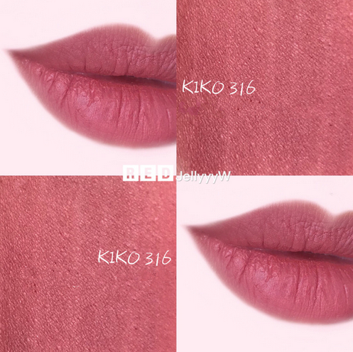 kiko316试色 真实对比