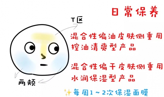 混合性皮肤怎么保养