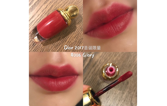 dior2024圣诞限量唇釉 dior圣诞限量口红2024