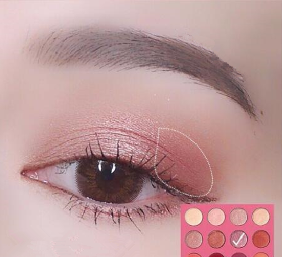 Colourpop Fem Rose She画法