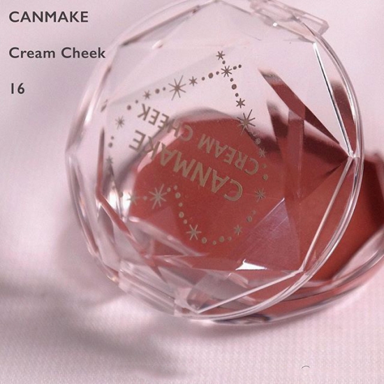 canmake腮红膏16 canmake腮红膏16号试色