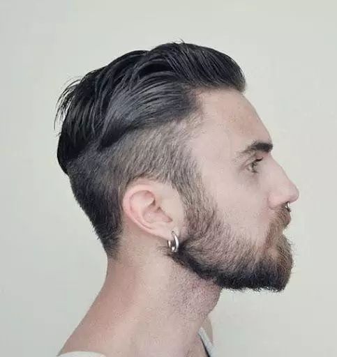 undercut 发型 男生秋冬发型图片