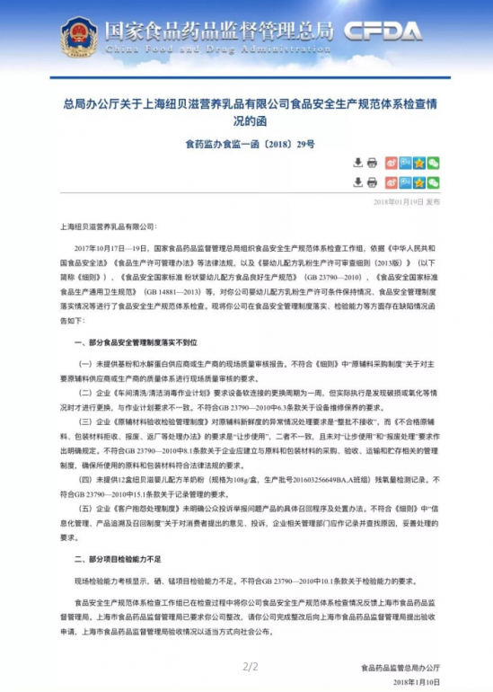 2024近期不合格奶粉名 2024近期不合格牛奶