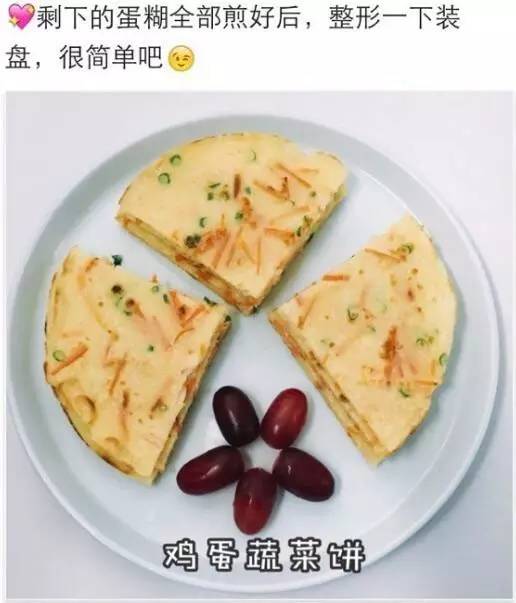 鸡蛋蔬菜饼的家常做法 一款即营养又健康的早餐做法