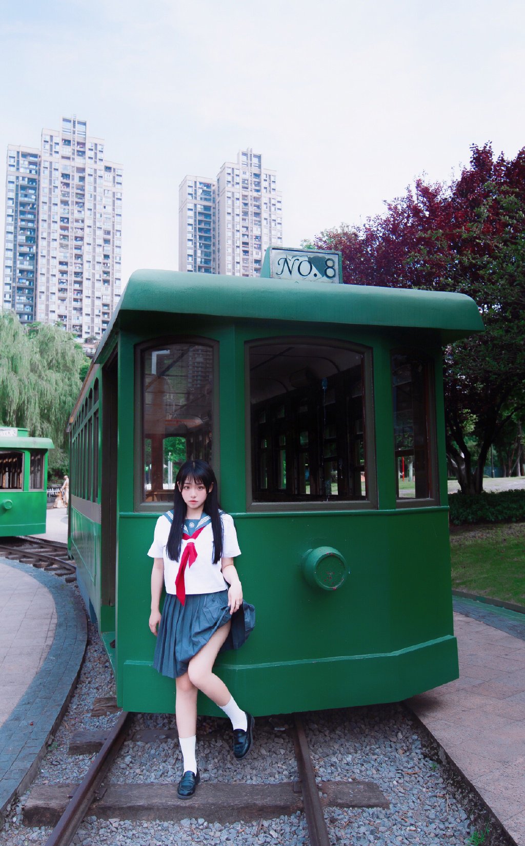 性感JK制服美女诱人写真图片