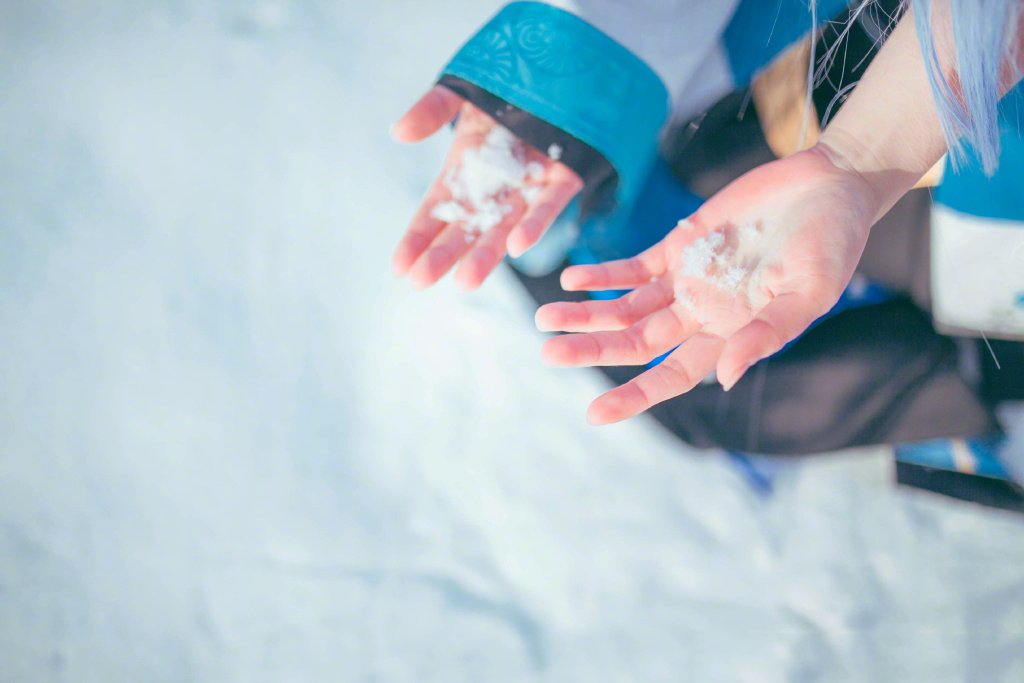 日本美女cosplay阴阳师雪女写真图片