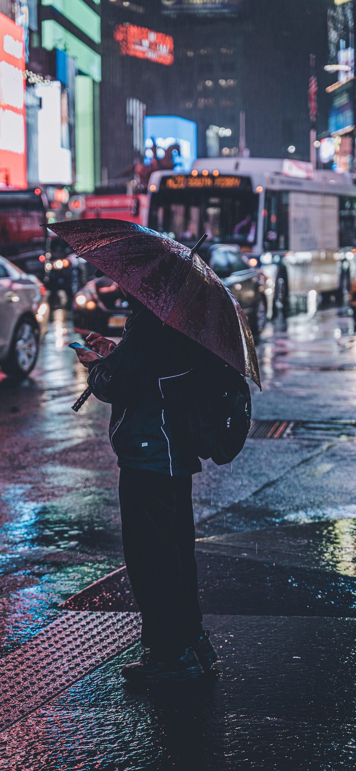 绚丽的城市夜景高清手机壁纸