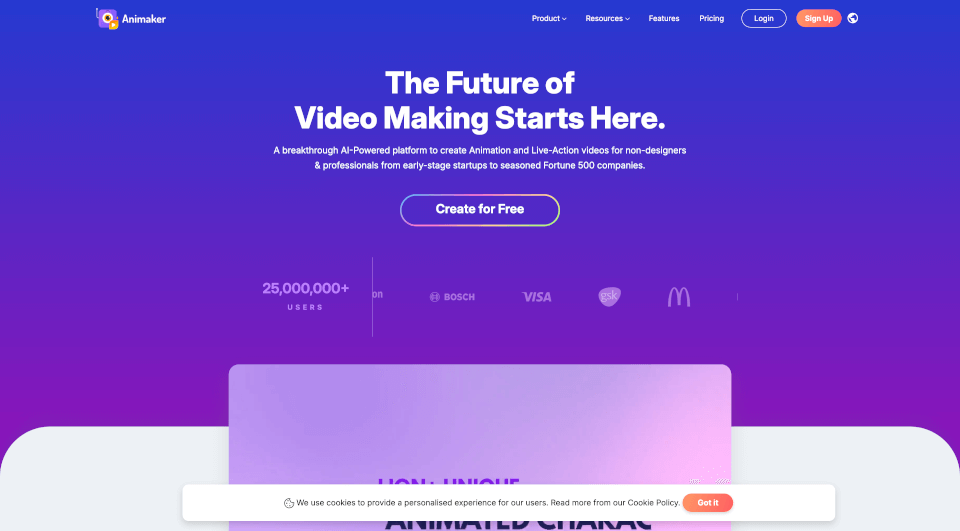 Animaker：在线动画和视频制作平台，轻松创建精彩视频