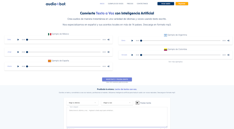 AudioBot：将文本转换为自然语音的AI工具