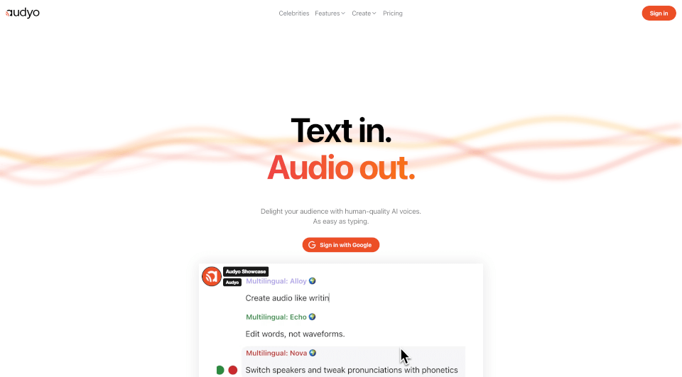 Audyo：像编辑文档一样轻松制作音频的工具
