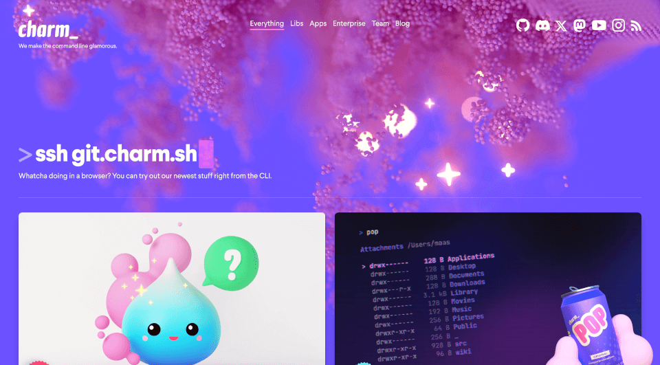 Charmbracelet：让命令行更酷的终极工具箱