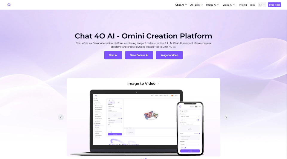 Chat4OAI：全能AI助手，图像与视频一站式生成