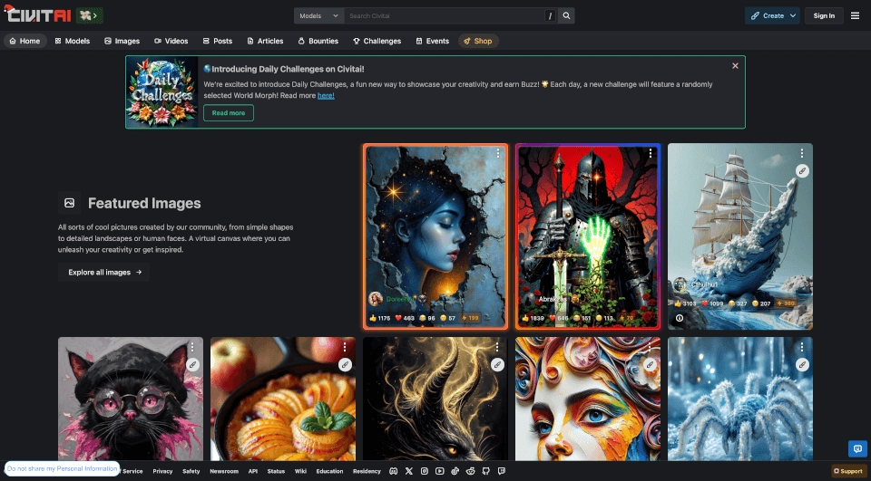Civitai：探索开源生成式AI的创作乐园