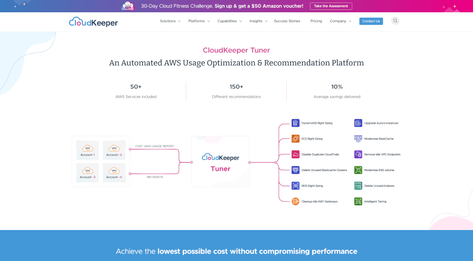 CloudKeeperTuner：自动化AWS使用优化平台