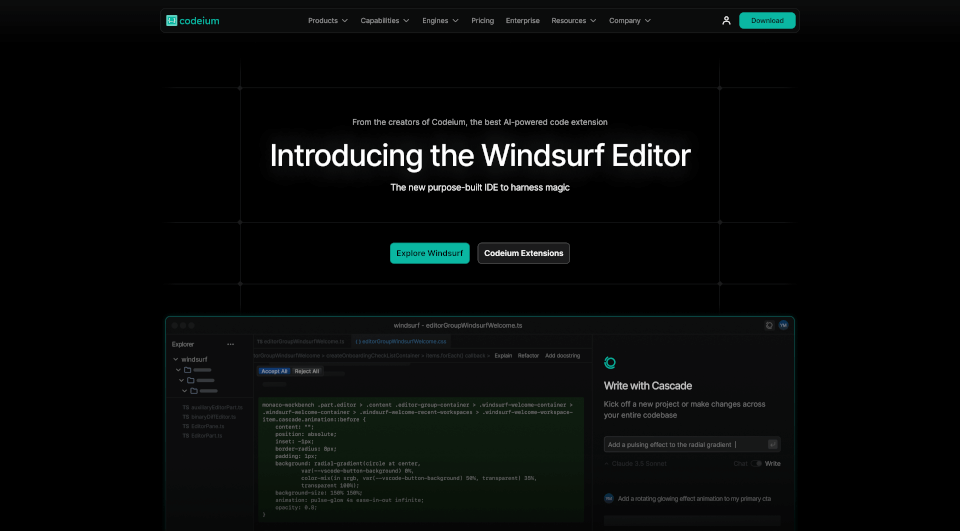 Codeium：提升开发效率的AI代码助手