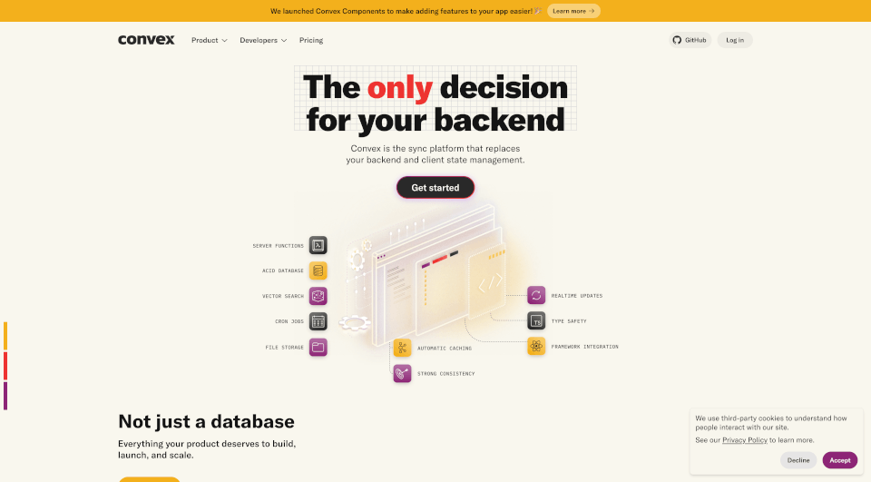Convex：专为开发者打造的实时数据库