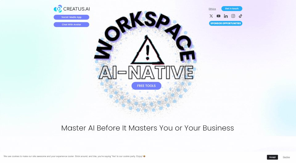CREATUS.AI：AI原生工作空间与自主团队成员，提升企业效率