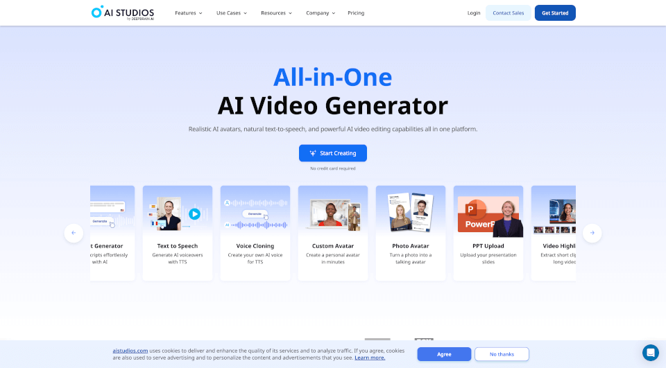 DeepBrainAI：快速生成多语言AI视频的终极工具