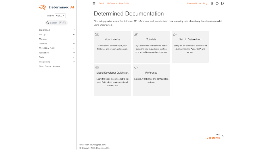 DeterminedAI：一个强大的深度学习平台