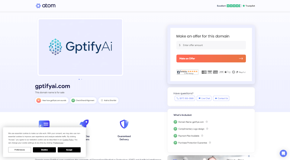 gptifyai.com：科技感十足的AI域名，助力您的创新之路