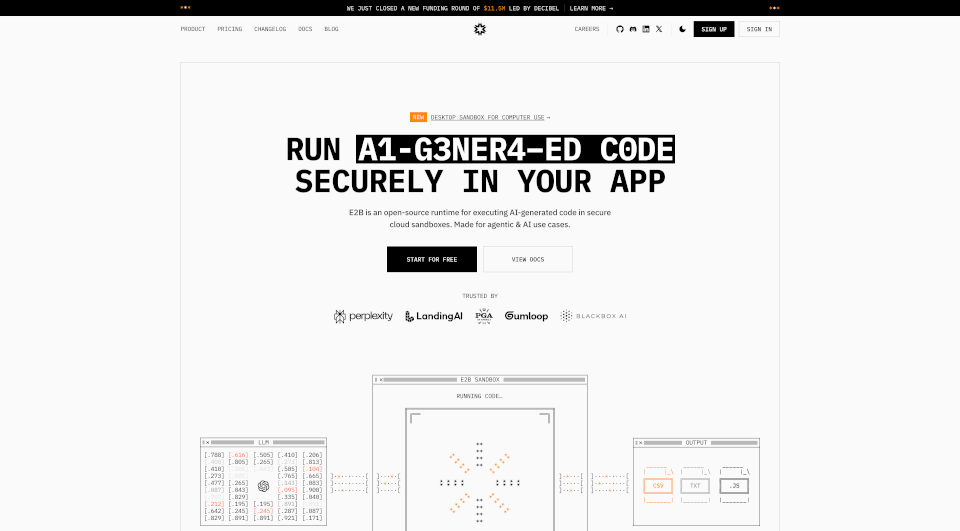 E2B：开源AI代码执行运行时，安全高效的云沙箱解决方案