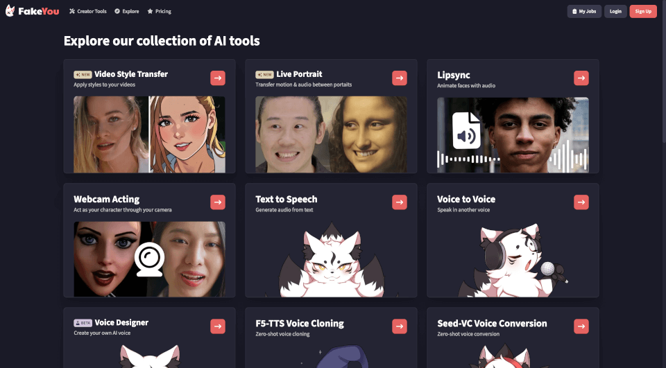FakeYou：用AI生成名人语音，轻松打造个性化音频