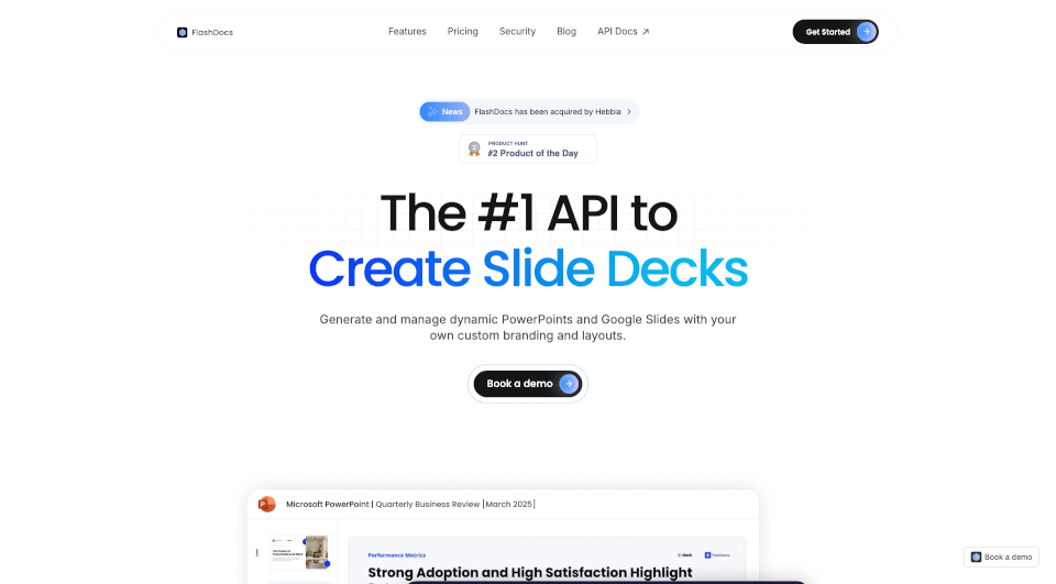 FlashDocs：AI一键生成PPT和Google幻灯片，演示文稿轻松搞定