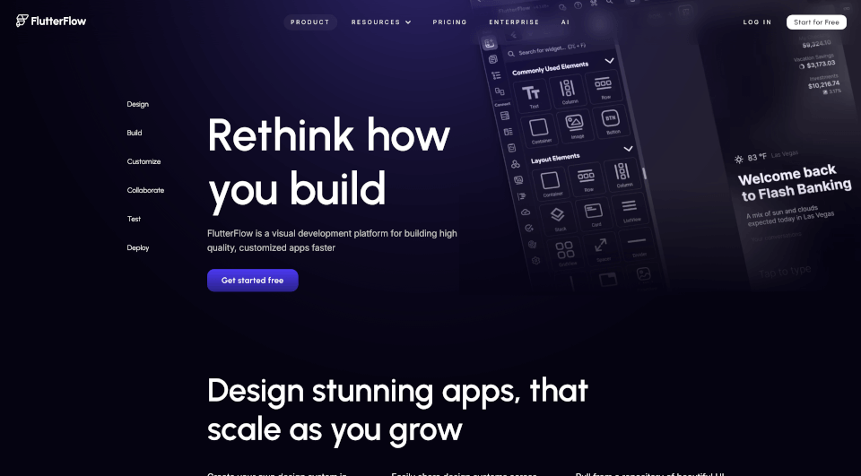 FlutterFlow：快速构建跨平台应用的可视化开发工具
