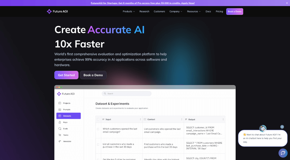 FutureAGI：统一的多模态AI观测与评估平台