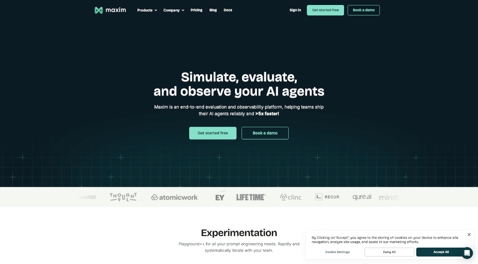 MaximAI：快速高效的生成式AI评估与监控平台