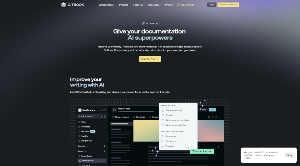 GitBook：AI驱动的技术文档平台，简化知识共享