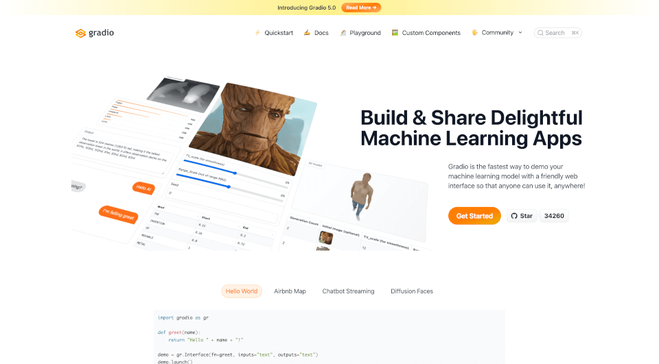 Gradio：快速构建和分享机器学习应用的最佳工具
