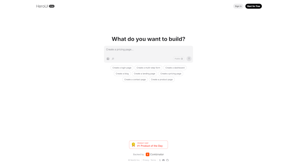 HeroUIChat：轻松创建美观应用程序