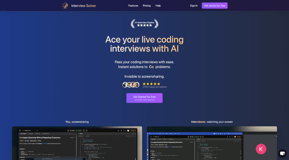 InterviewSolver：隐形AI助手助你轻松通过编程面试