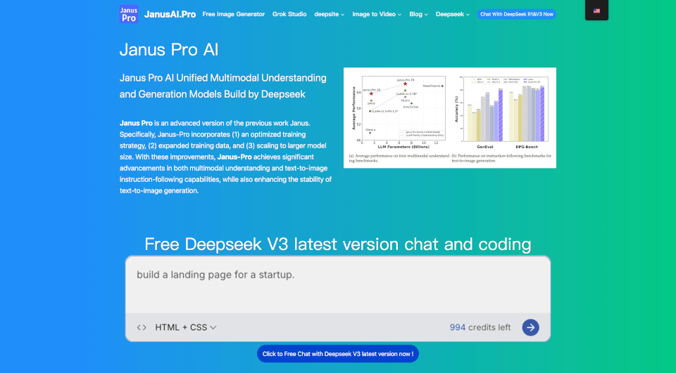 JanusProAI：统一多模态理解与生成模型，超越DALL-E3