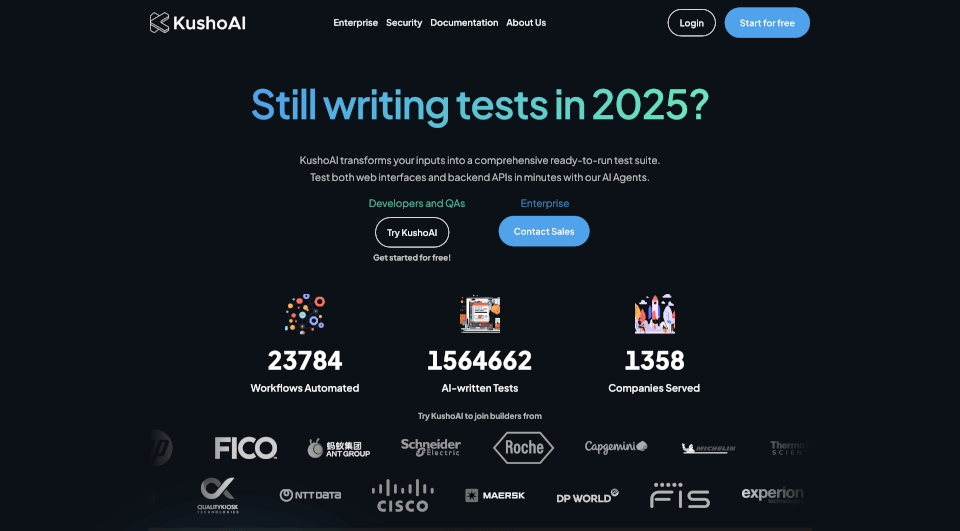 KushoAI：AI驱动的自动化测试工具，轻松提升代码质量