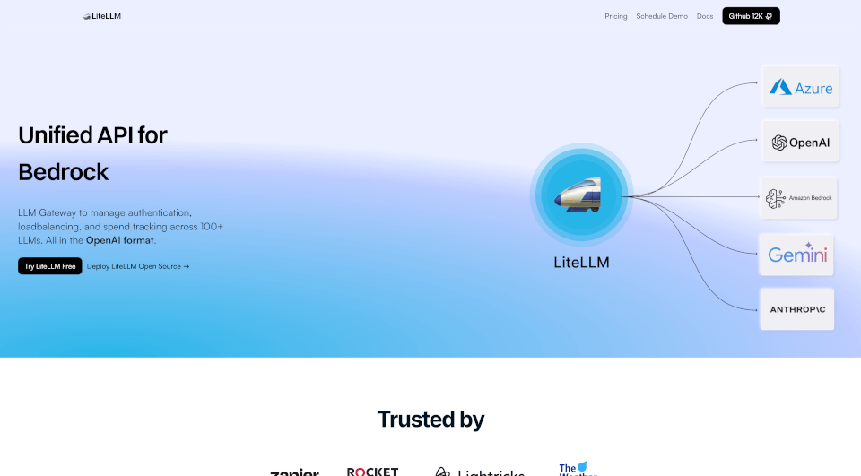 LiteLLM：轻松管理100+大型语言模型，提升开发效率