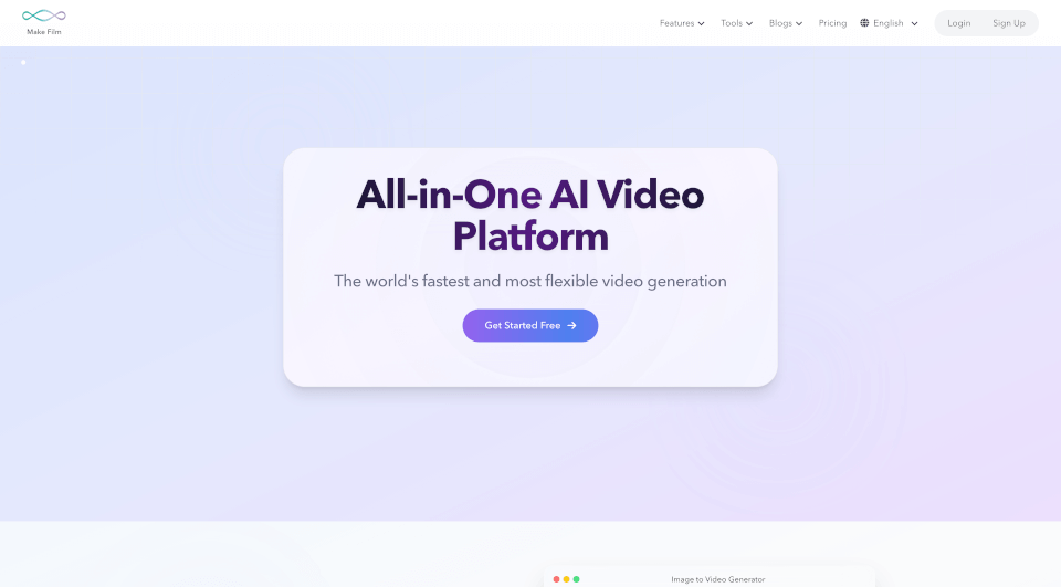 MakeFilm：一键生成AI视频，剪辑总结全搞定
