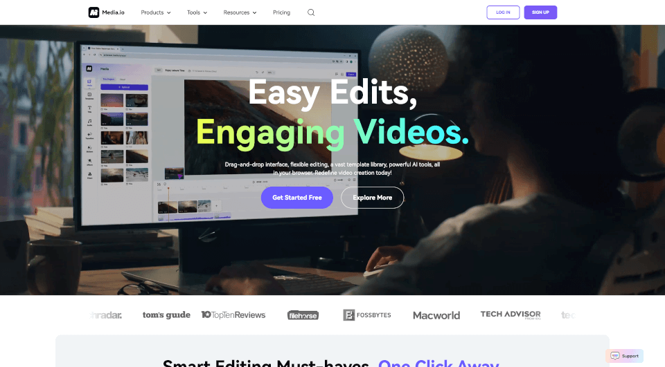 Media.ioAI视频生成器：60秒轻松制作专业视频