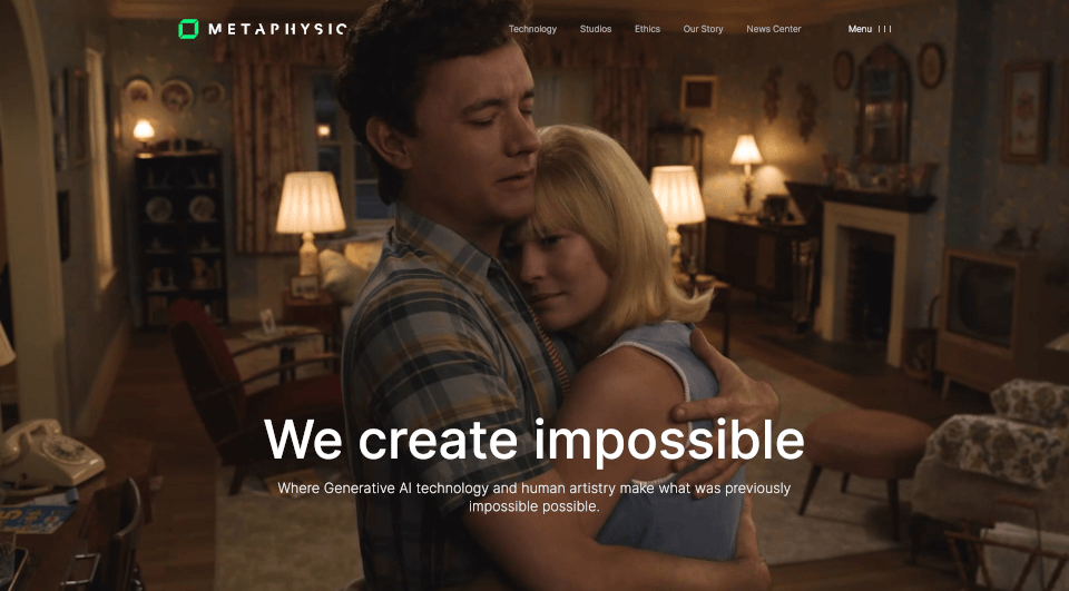 Metaphysic：用生成式AI技术革新好莱坞娱乐产业